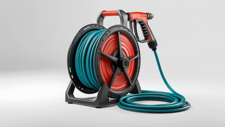 Pressure Washer Hose and Reel