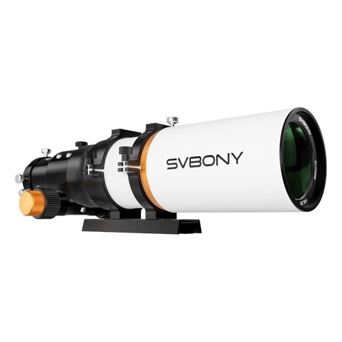 SVBONY SV503 Refractor Telescope with Built-in Field Flattener, 70mm F6.78 Extra Low Dispersion Achromatic Refractor OTA, Telescope for Adults, for Astrophotography Visual Astronomy