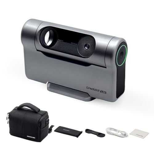 DWARFLAB Dwarf 3 Smart Telescope - Portable, Capture Astronomy/Wildlife/Panorama, EQ Mode, Cloud Processing, 4K Auto-Tracking, Ultra-Light 3lb, Suits All Ages